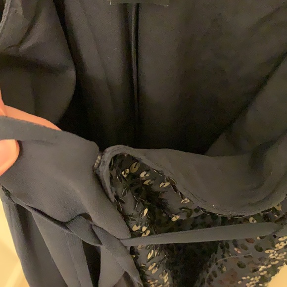 French Connection Blue Sequin Dress - Picture 8 of 16